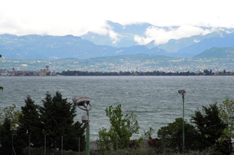 View of the lake from the Picasso flat